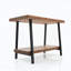 Table basse rustique en bois massif 39 po Store London