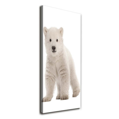 A Polar Bear - Wrapped Canvas Print