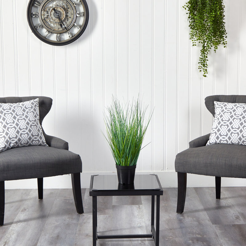 Herbe artificielle en pot 21 po