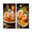 Benedict Eggs Breakfast - Petit déjeuner, ensemble de 2 reproductions d'art sur toile-1213664214-1213664210