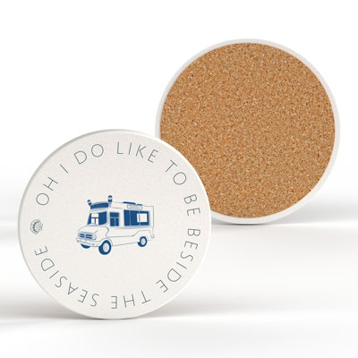 Ceramic Round 1 Piece Coaster