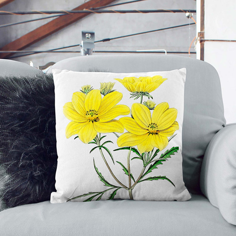 Square Throw Cushion, 40 x 40 cm, Stone
