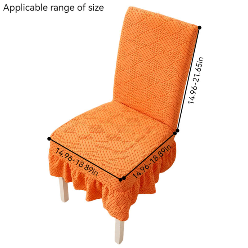Housse pour chaise de salle à manger