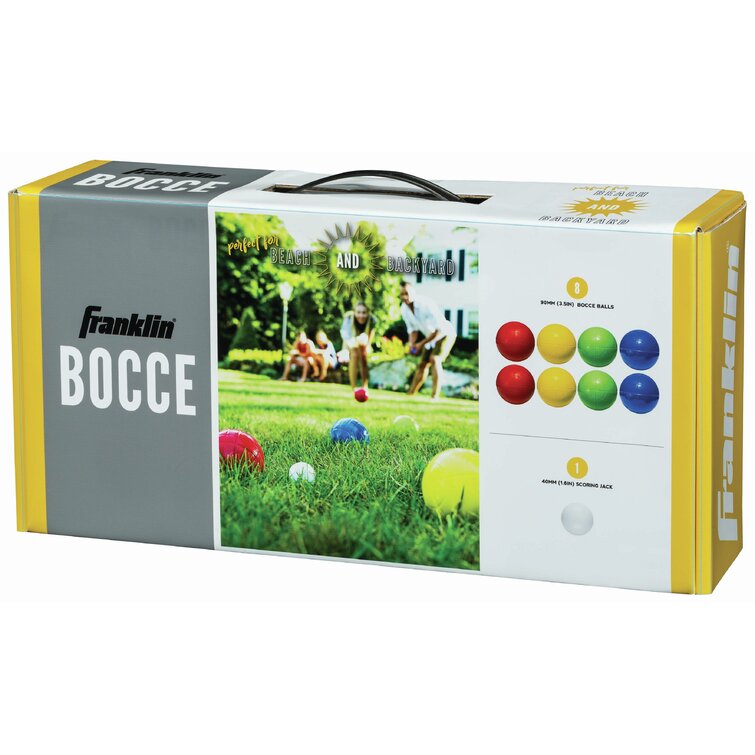 Franklin Sports 52021 8 Ball American Family Bocce Ball Game Set