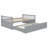 Daybed With Trundle And Drawers-796727422