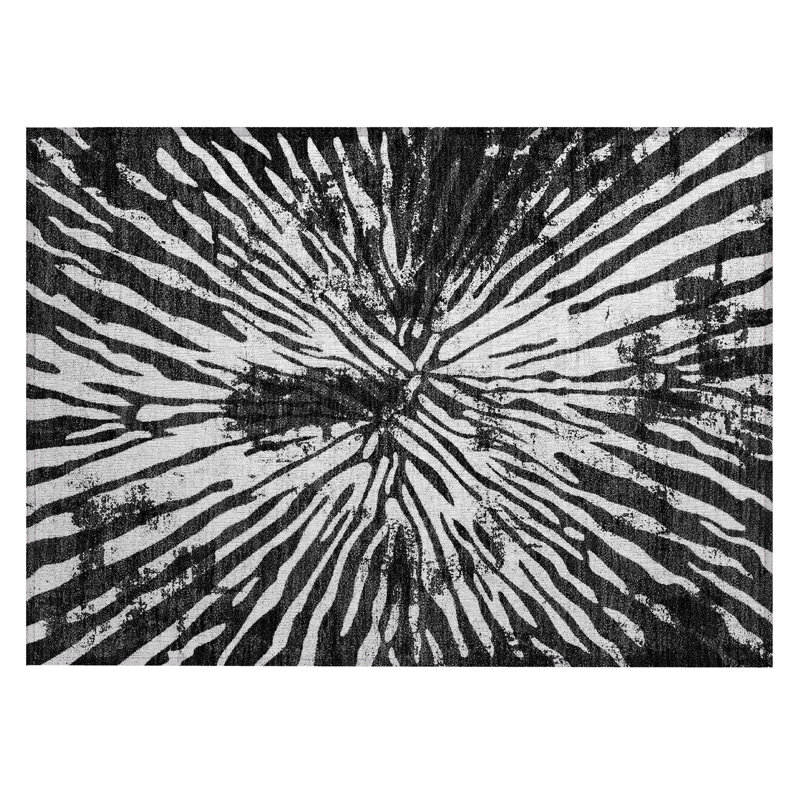 Charice Non-Slip Area Rug, Rectangle 1'8" x 2'6"