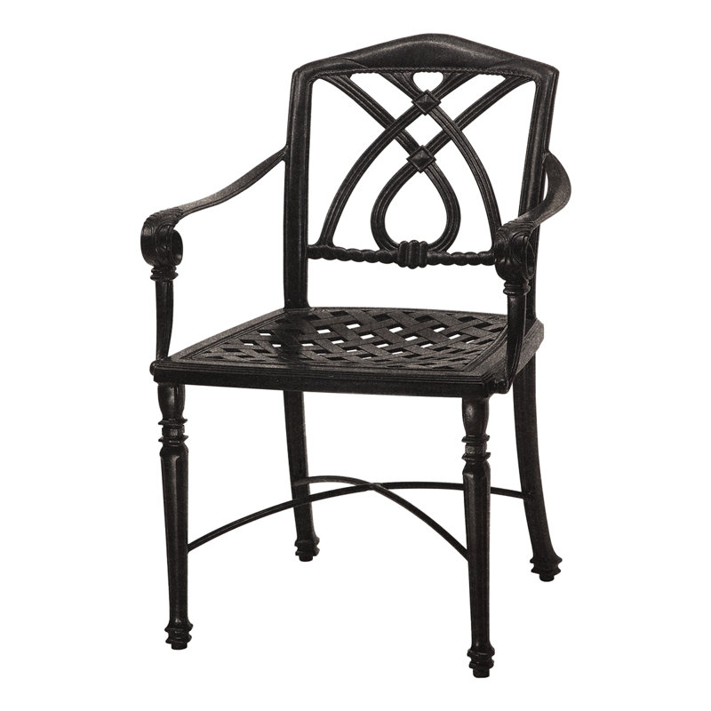 Terrace Café Chair With Arms Frame - Knock Down (KD), Vintage