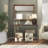 Solid Wood Frame Rectangle Mirror-965794035