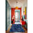 Blue-Themed Marble Patterned Modern Decorative Rug-1921218124