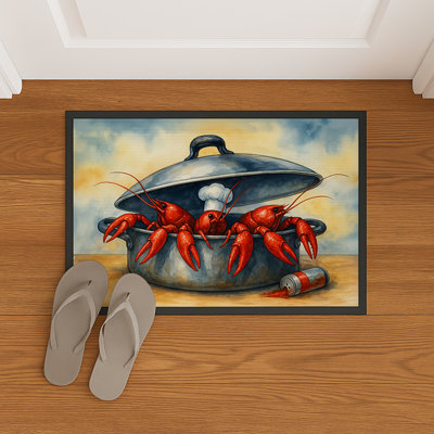 Crawfish Cooking Doormat