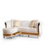 Canapé modulaire en bois capitonné doré-1999898547-1999898558