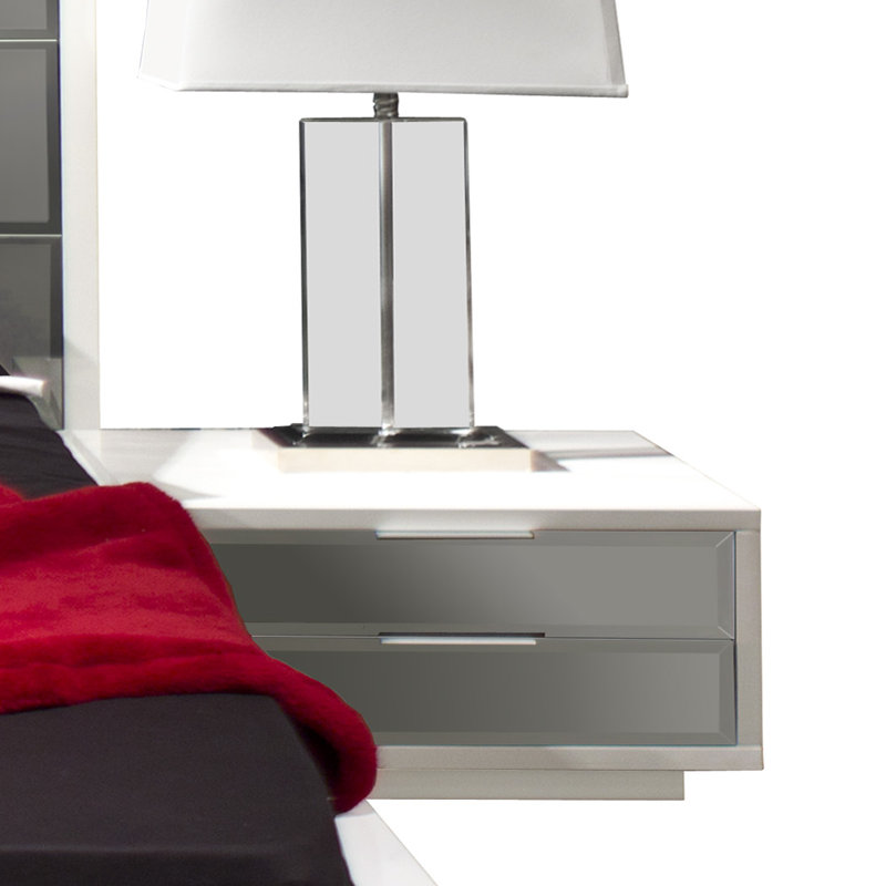 23.5'' W Nightstand, Black