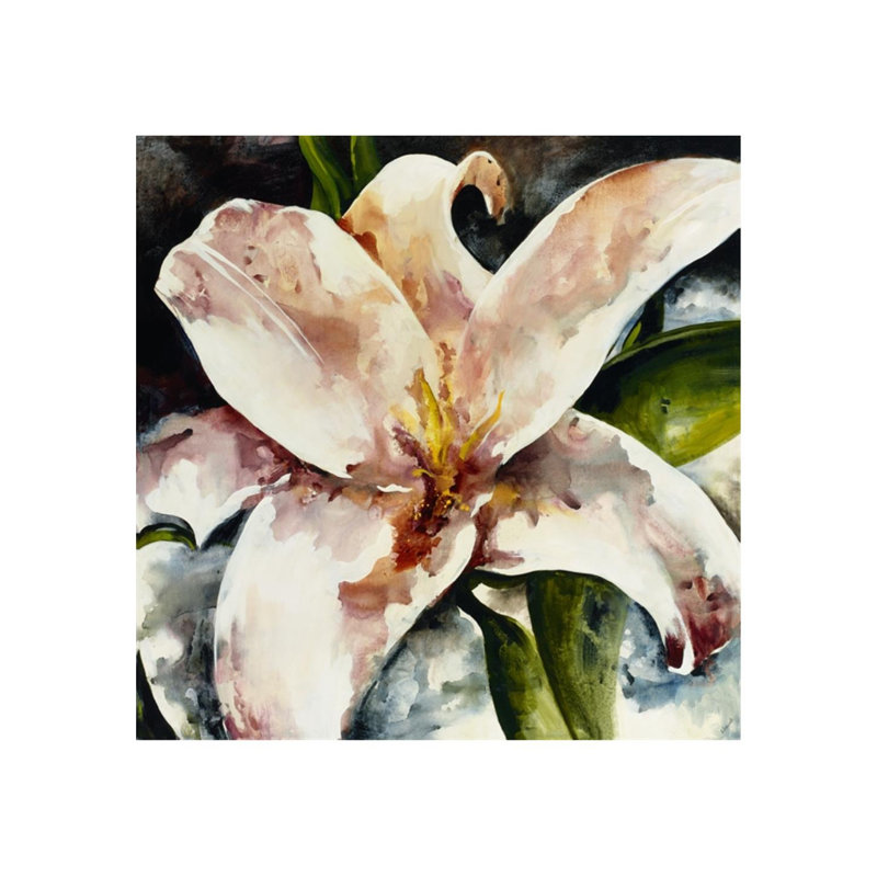 «Moonlight Blossoms» par Sydney Edmunds - impression, H 50 po x l 50 po, Extérieur