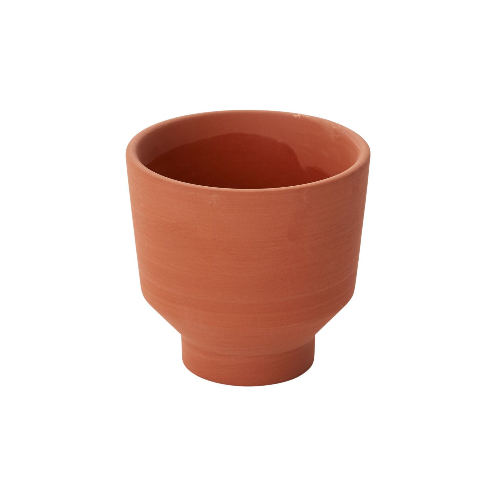 Gerrie Handmade Ceramic Pot Planter, 3.5" H x 3.5" W x 3.5" D