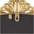Audranna Gold Metal Scroll Tall Ornate Arched Baroque Room Floor Mirror, 28" x 1" x 48"-1630475934-1635877841