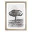 Tree in Tuscany Italy in Abstract - Framed Print-55767892-55767893