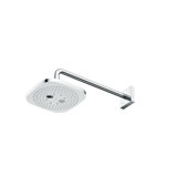 G Series 1.75 GPM Square Single Rain Shower Head with Comfort Wave Technology