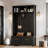Versatile 4-in-1 Hall Tree With 6 Golden Hooks, Bench, Coat Rack And 2 Drawers-2048375305