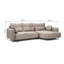 Bairo 3 Seater Fabric Reclining Sofa & Chaise-1476231095-1476231099