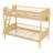 Bunk Bed With 3 Storage Shelves Between Top And Bottom-22736588