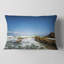 Coussin lombaire avec vagues seascape sea