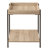 Jaro Square Engineered Wood End Table Light Brown