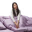 Housse de couette Vesta SuperBamboo, édredon en satin de coton doux 300TC avec attaches d'angle-1232702848-1232702847