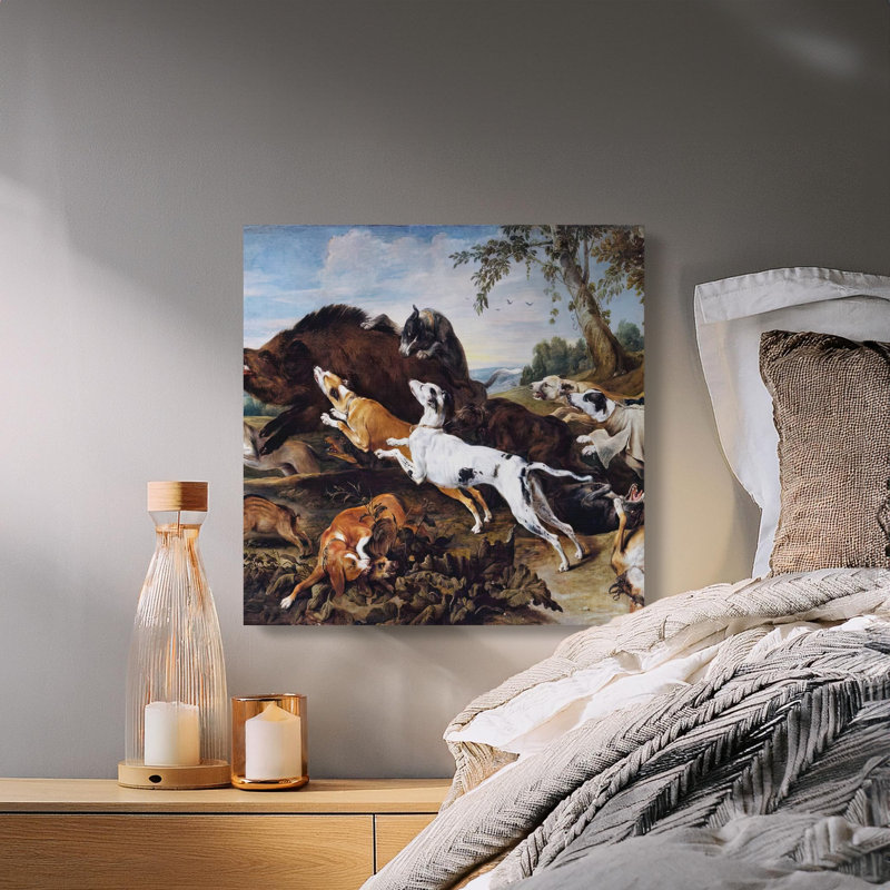 Hubbs Wrapped Canvas Print Set, 12x12