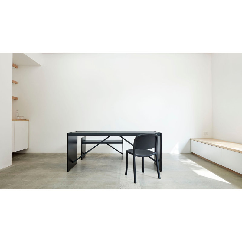 1 Inch Reclaimed Stacking Chair by Jasper Morrison, Dark Gray