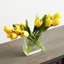 Silk Tulip Arrangement in Vase-2111365520