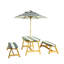 Table de pique-nique pour enfants avec parasol Naturally Playful