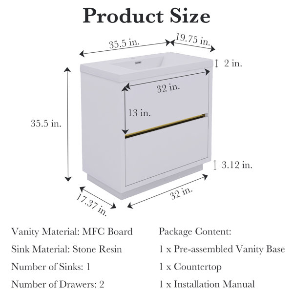 Dimensions du produit