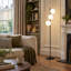 Bonns 150cm Black Tree Floor Lamp