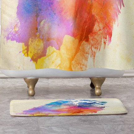 Tapis pour salle de bain leo ensoleillé