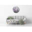 Johnita Glass Wall Clock