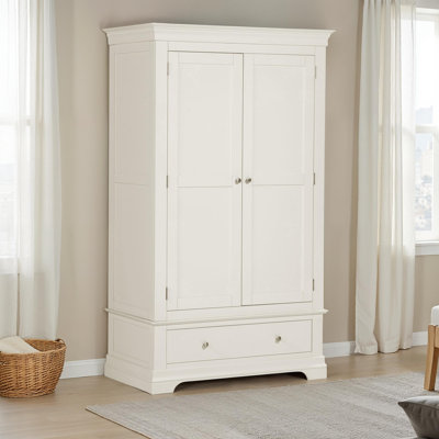 Adaleya 2 Door 1 Drawer Wardrobe