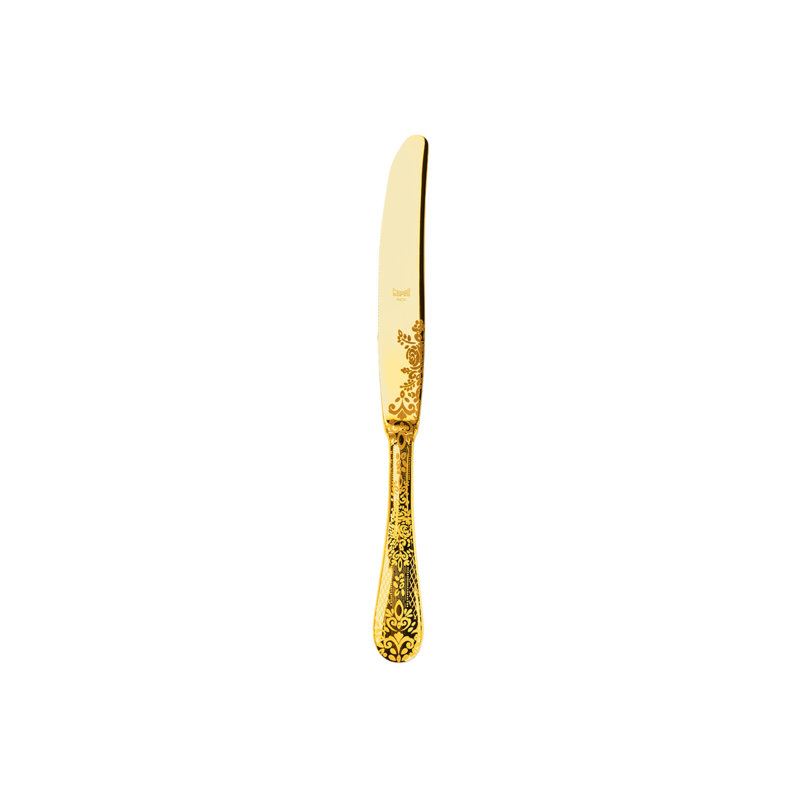 Casablanca 20 - Piece Stainless Steel Flatware Set - Service for 4, Gold