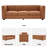 Allard 89'' Velvet Living Room Sofa-995700442