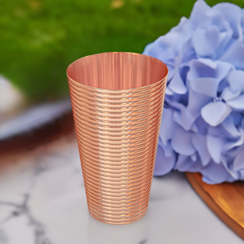 Portuna 18 oz. Verre cuivre, Orange