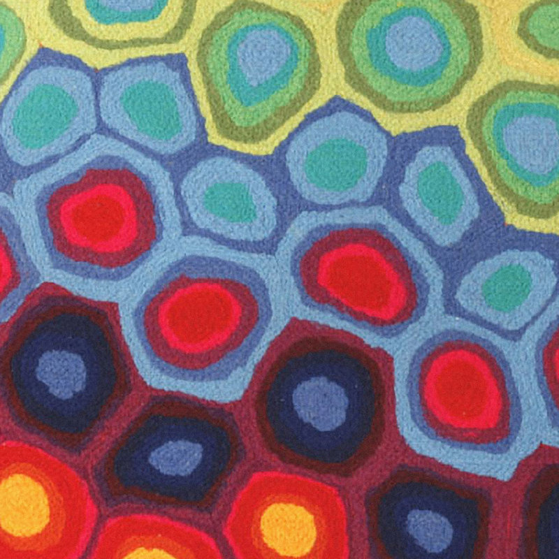 Swirl Outdoor Square Pillow Cover & Insert, 20"