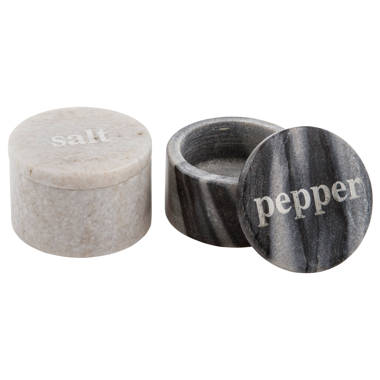 Salt & Pepper Shaker Set of 2 - stoneware - Creative Kitchen Fargo