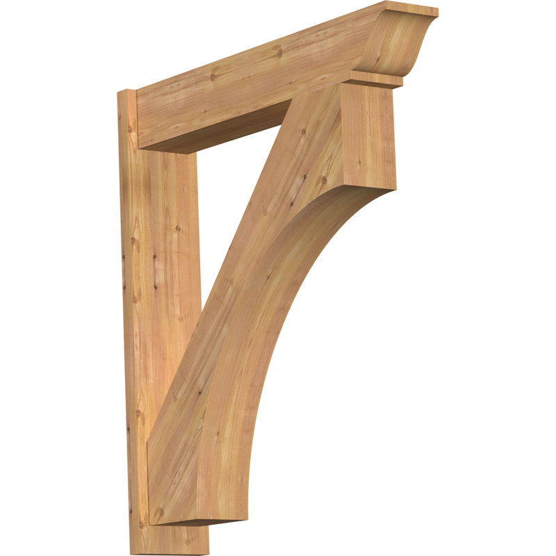 Persienne en bois Westlake, Sapin Douglas de 7 1/2 po (lisse), P 38 po x H 42 po