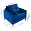 Single Accent Chairs Armchair-13529108