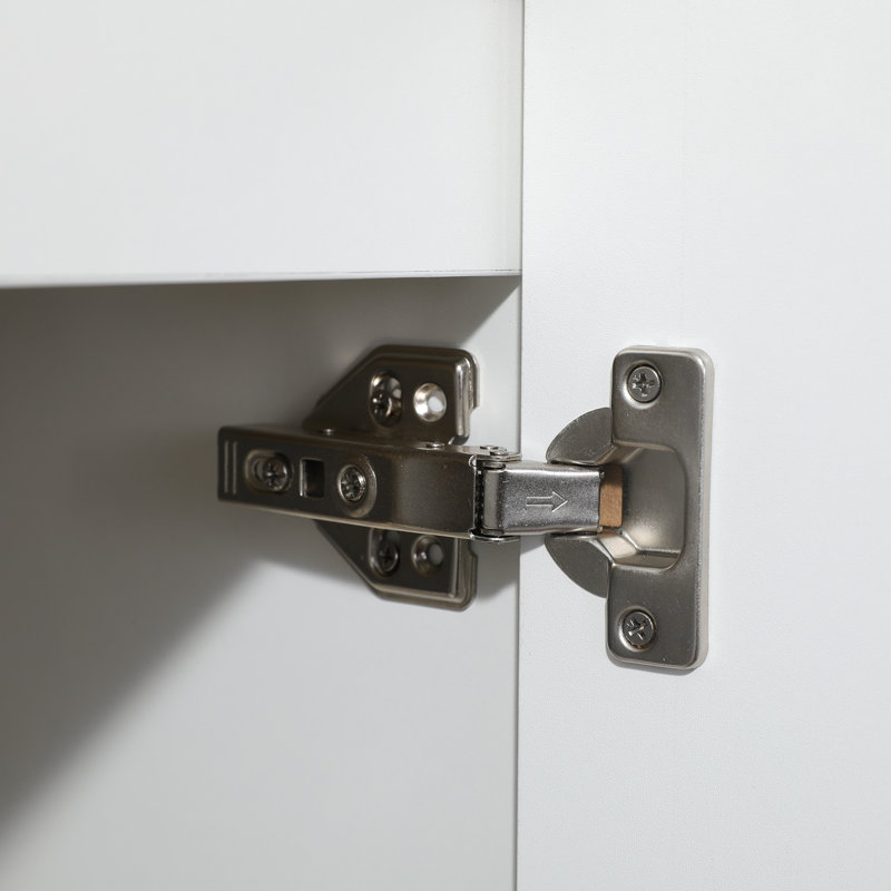 Ensemble de meuble-lavabo simple blanc 24 po