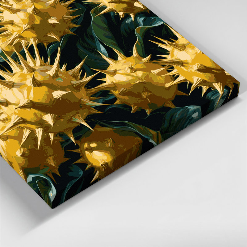 «Fruit Rollinia Brown», art mural sur toile, H 16 po x l 20 po