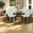 Modern Dining Table Sets(must Include Both Table And Chair), Mdf Marble Kitchen