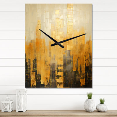 Cvyatka - Horloge murale gratte-ciel