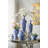 D9x24.5" Blue And White Porcelain Vase