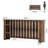 70.9" Extra Long Console Table, 3-Tier Sofa Table