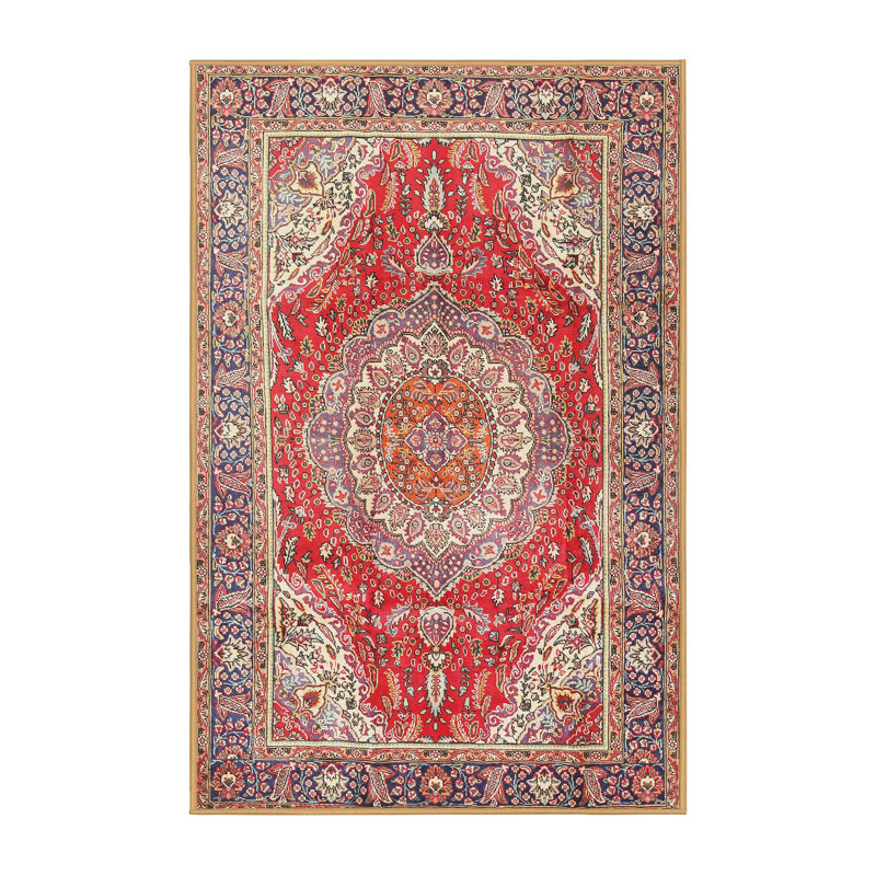 Oriental Indoor Rug, Rectangle 5' x 8'